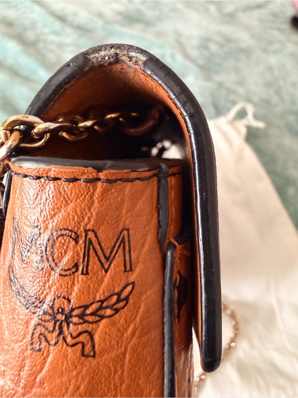 MCM colorblock crossbody bag - Picture 4 of 12